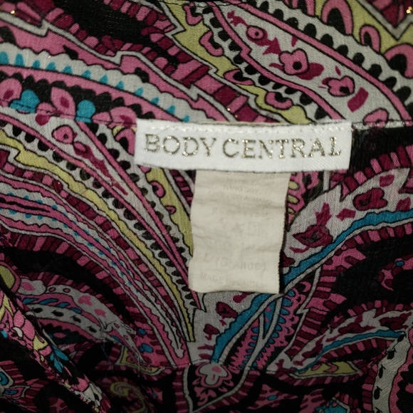 Body Central jr's sz large top READ DESCRIPTION - Picture 3 of 5